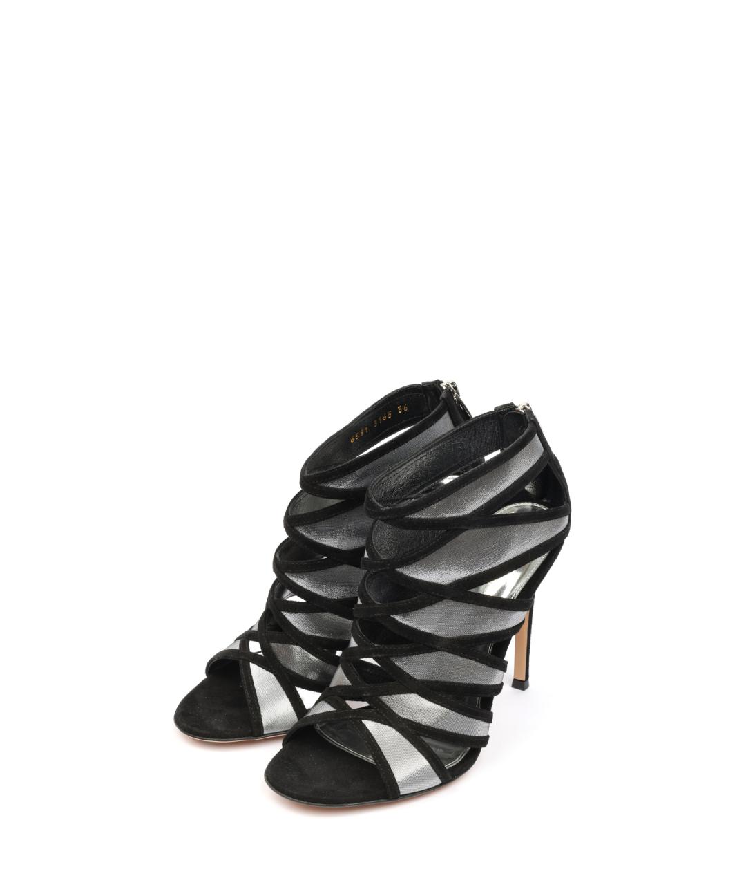 GIANVITO ROSSI Черные босоножки, фото 2