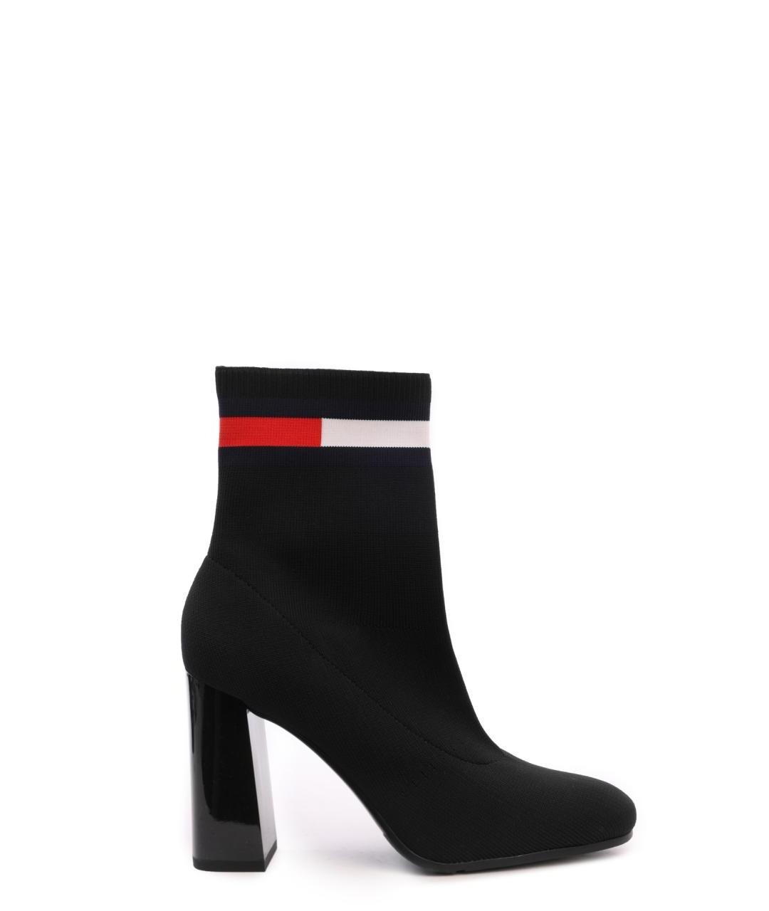 TOMMY HILFIGER Черные ботильоны, фото 1