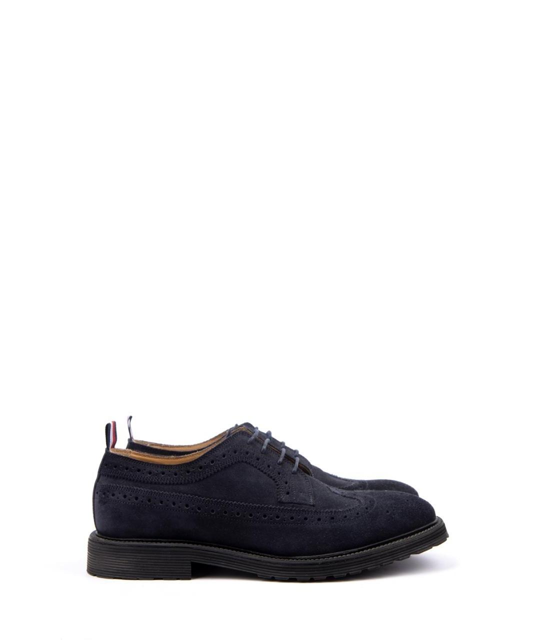 TOMMY HILFIGER Синие замшевые туфли, фото 1