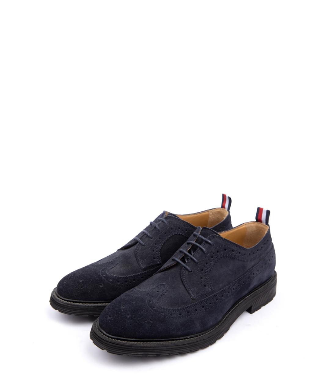 TOMMY HILFIGER Синие замшевые туфли, фото 2