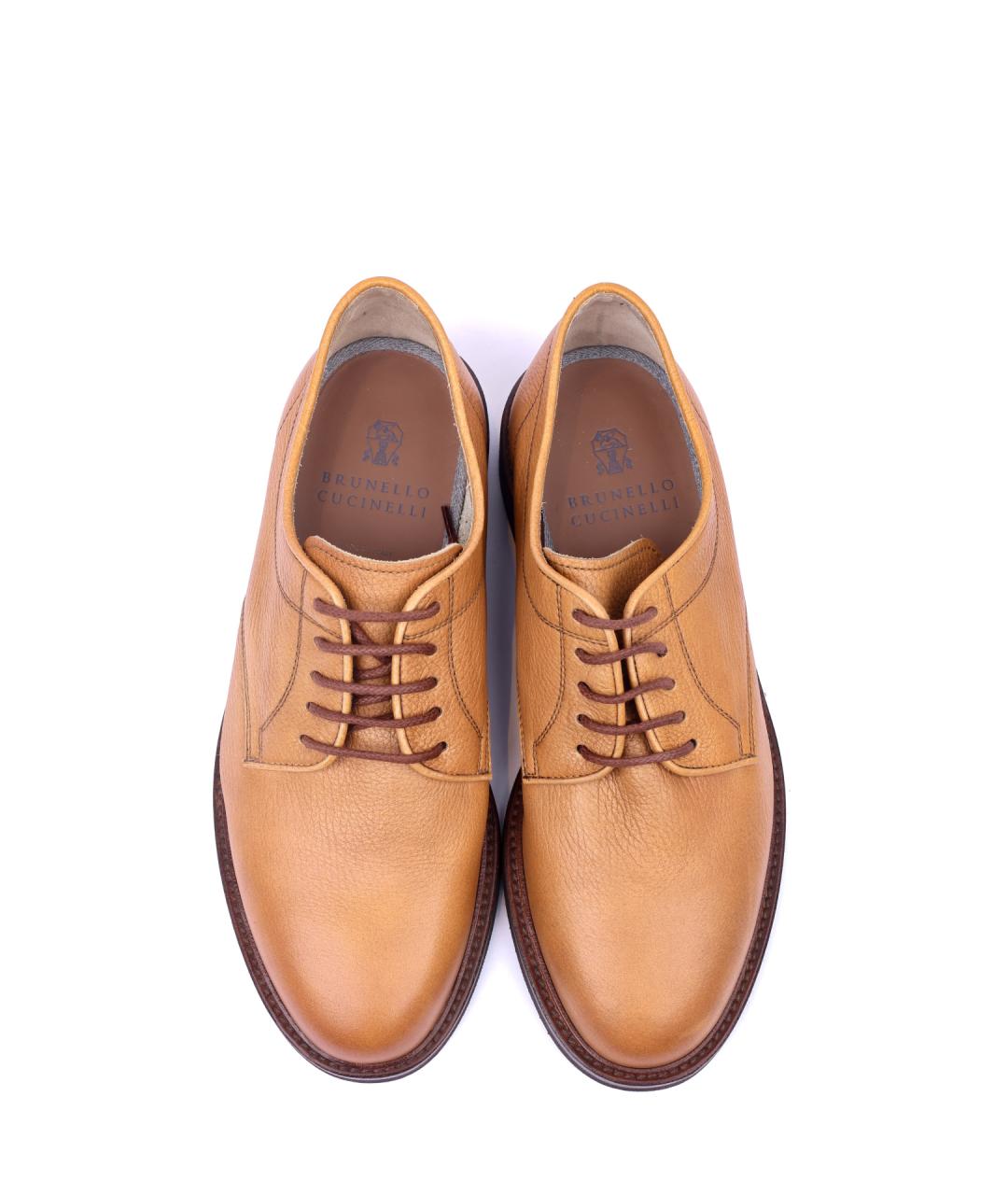 BRUNELLO CUCINELLI Кожаные туфли, фото 4