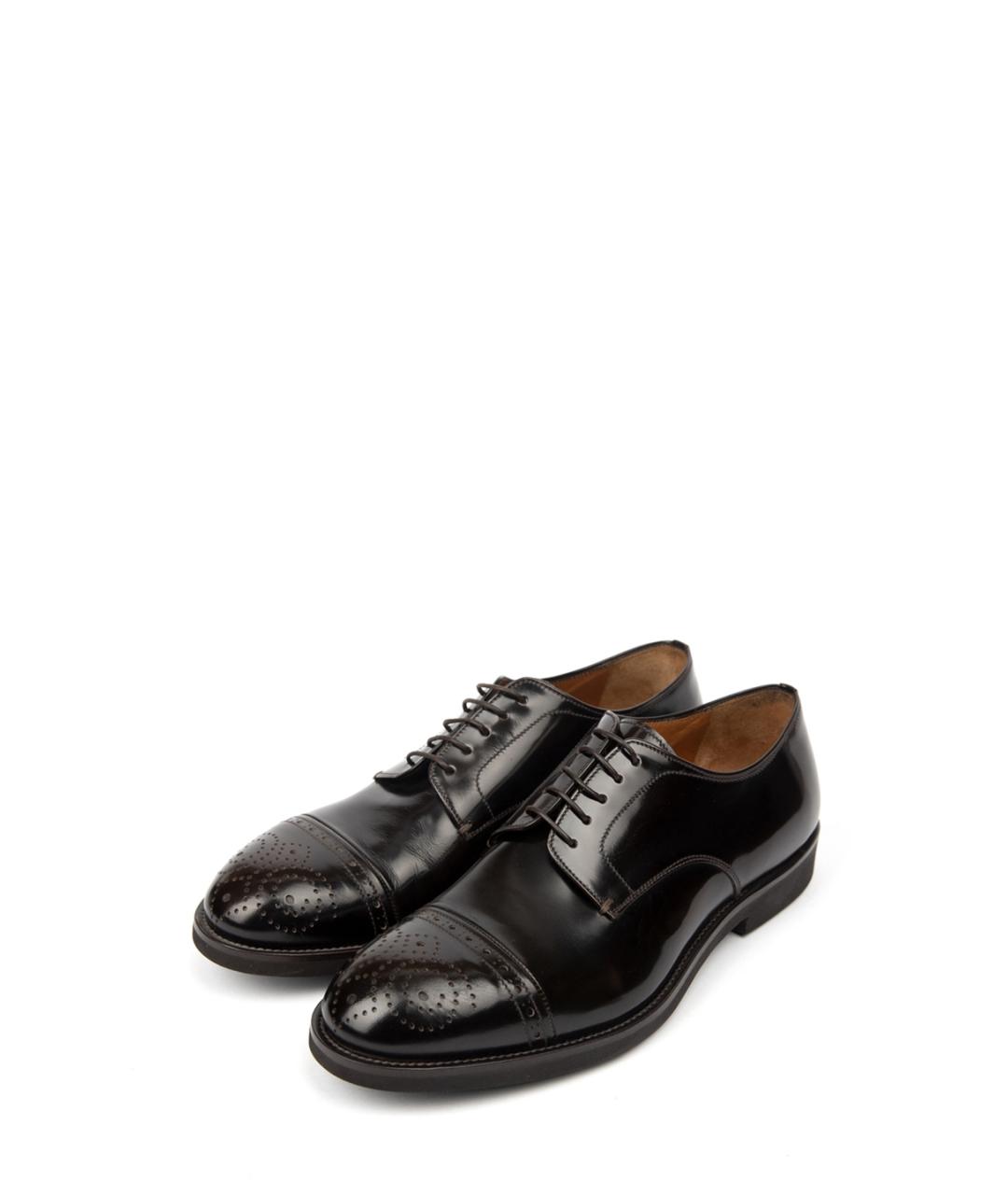 PREMIATA Черные кожаные туфли, фото 2