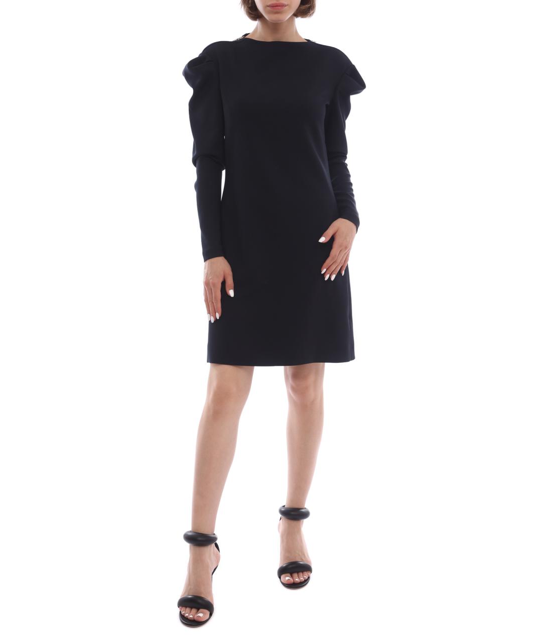 VICTORIA BECKHAM Синее повседневное платье, фото 1