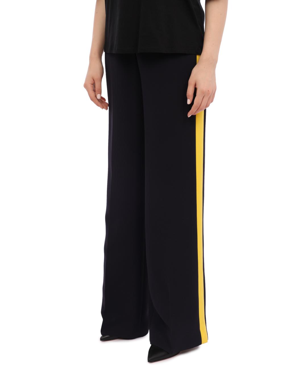 VICTORIA BECKHAM Синие прямые брюки, фото 3