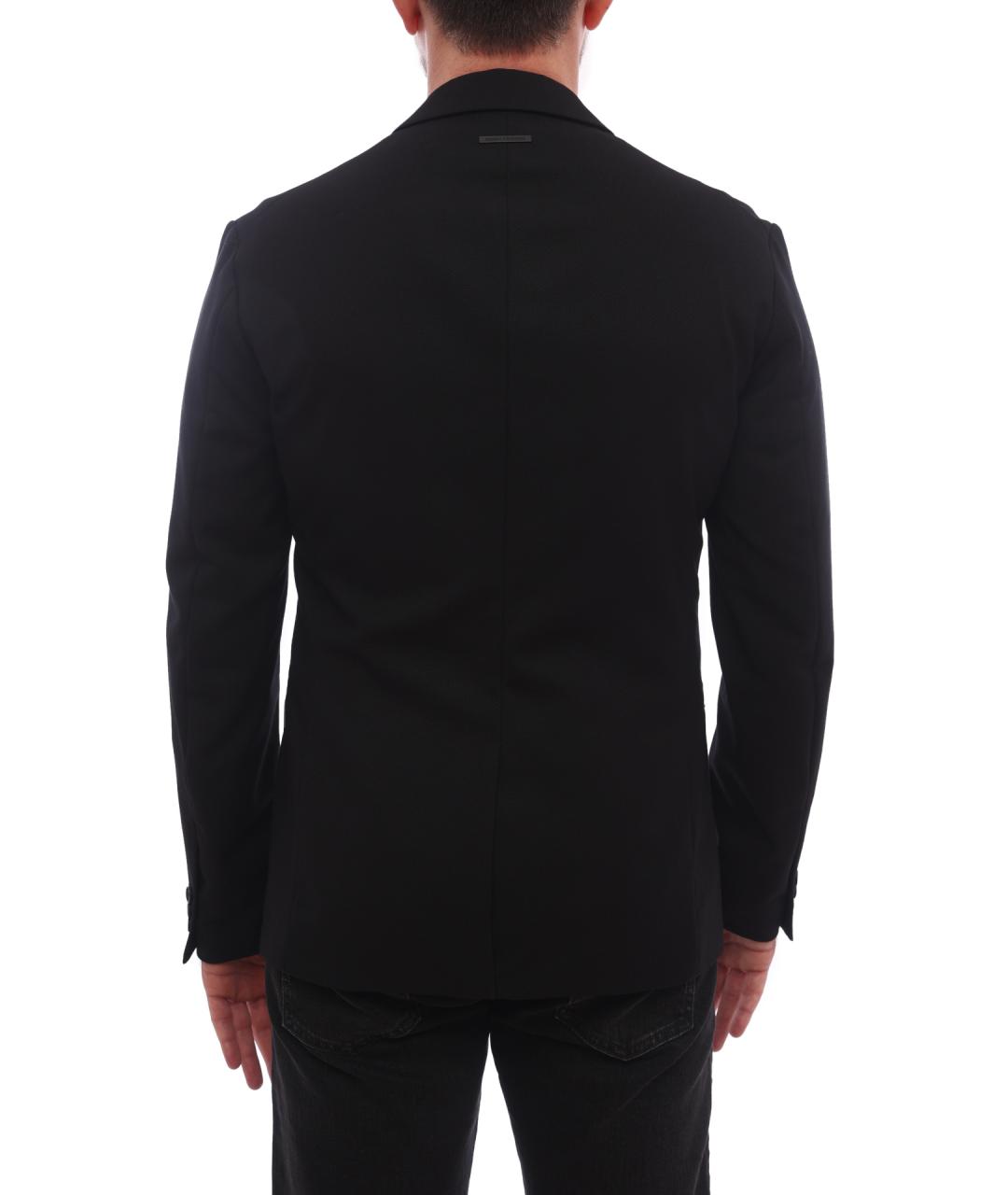 ARMANI EXCHANGE Черный полиэстеровый пиджак, фото 7