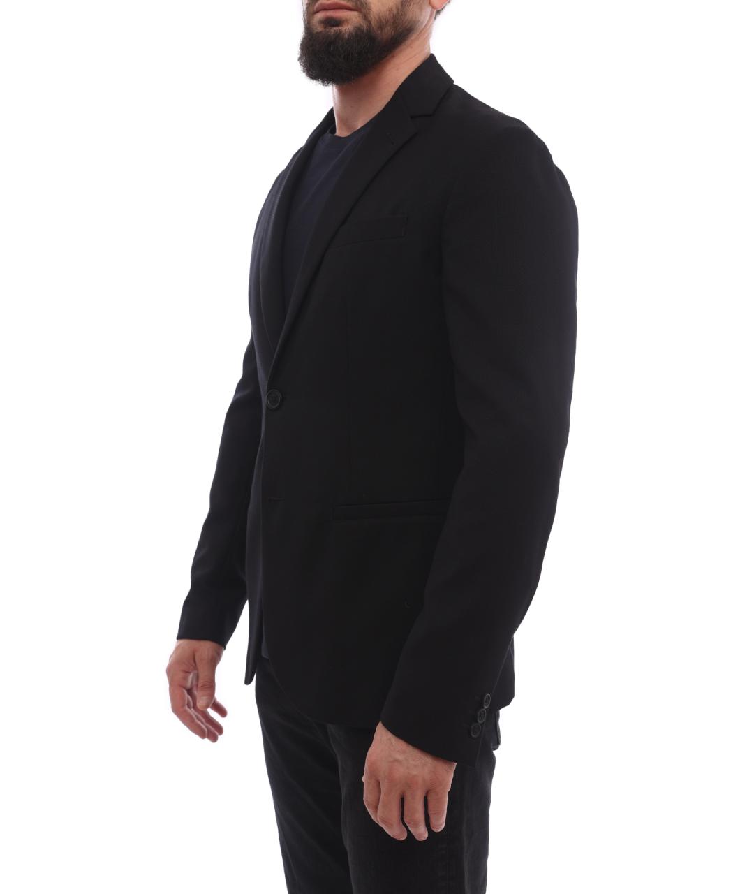 ARMANI EXCHANGE Черный полиэстеровый пиджак, фото 6