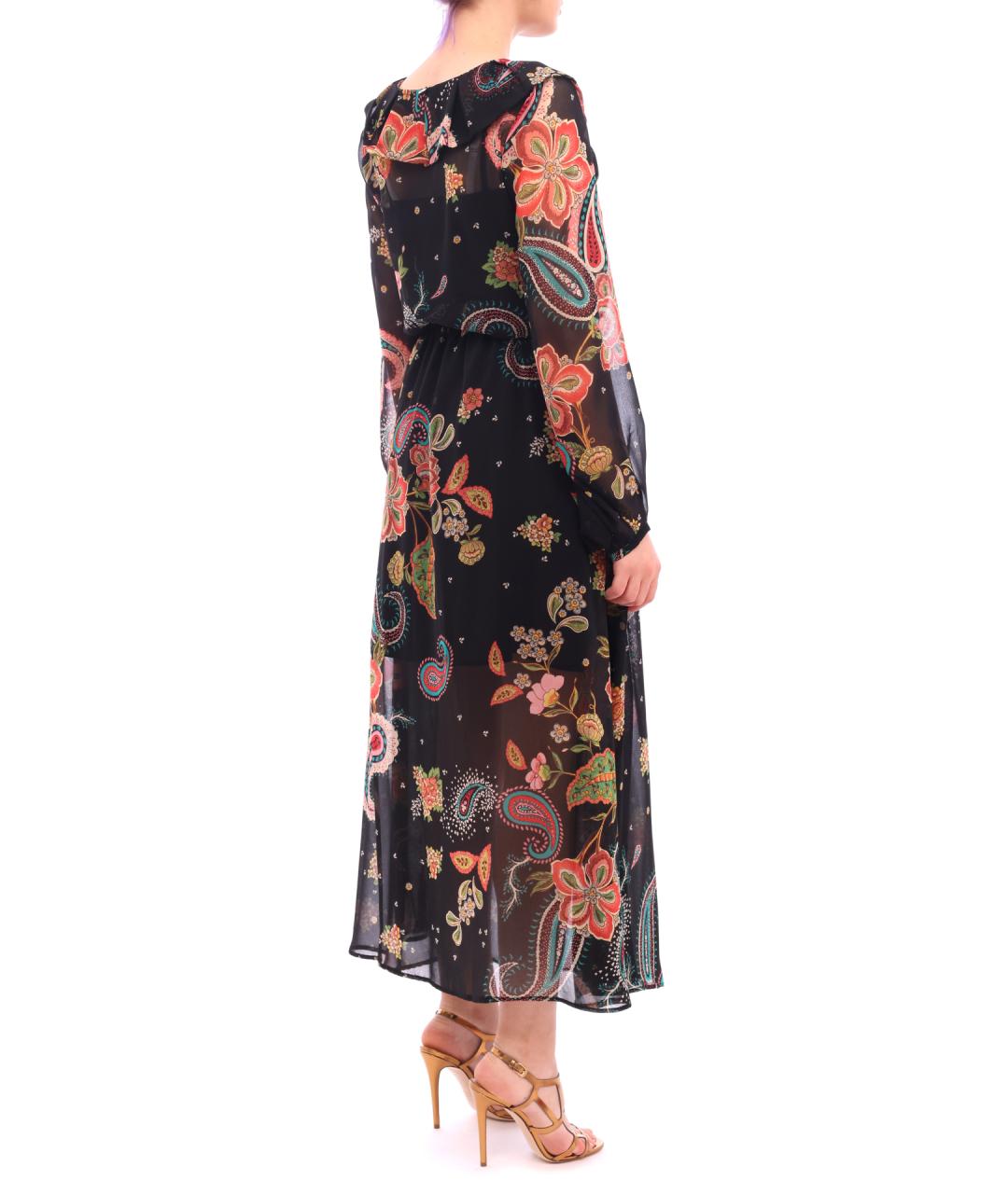 LIU JO Черное повседневное платье, фото 5