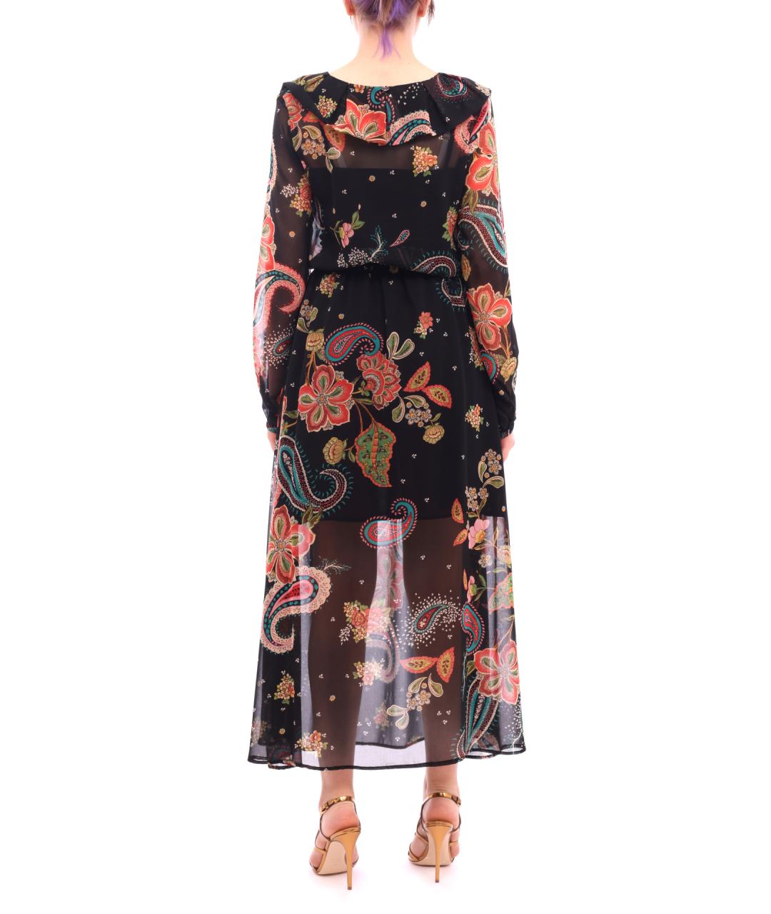 LIU JO Черное повседневное платье, фото 4