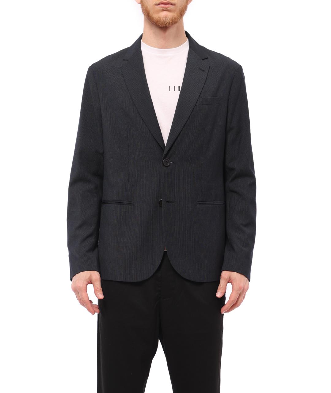 ARMANI EXCHANGE Синий пиджак, фото 7