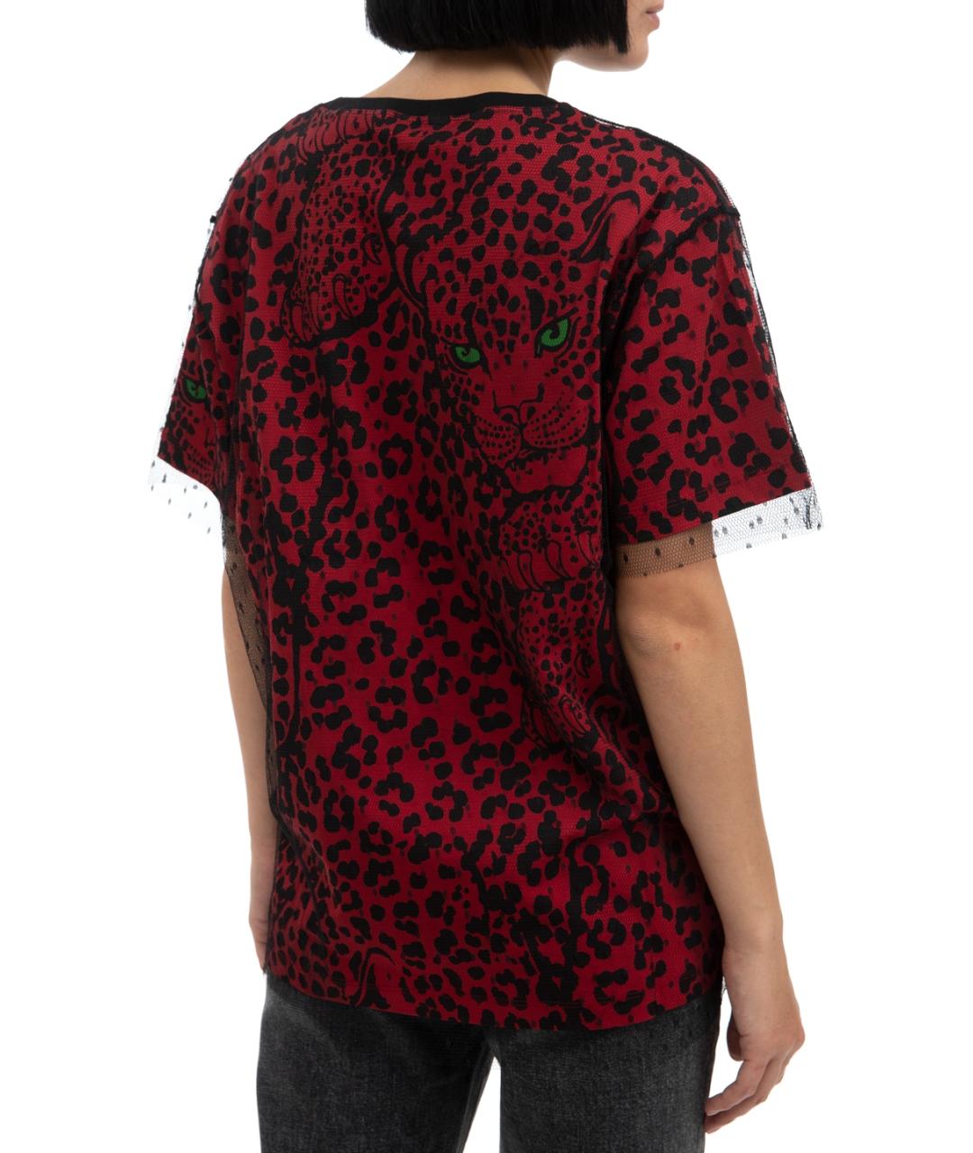 VALENTINO Мульти хлопковая футболка, фото 3