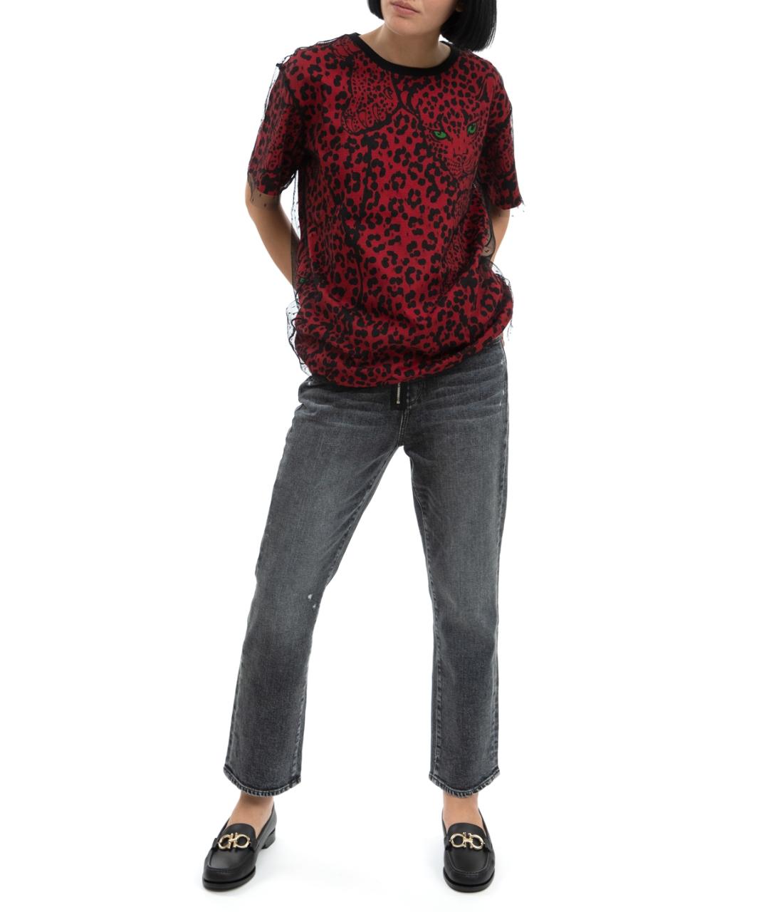 VALENTINO Мульти хлопковая футболка, фото 2