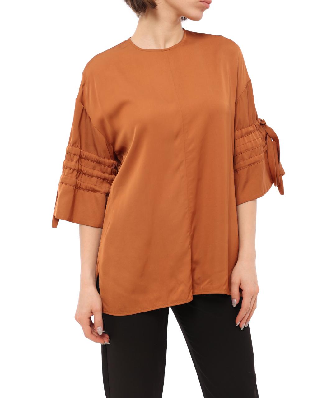 VICTORIA BECKHAM Оранжевая майка, фото 4