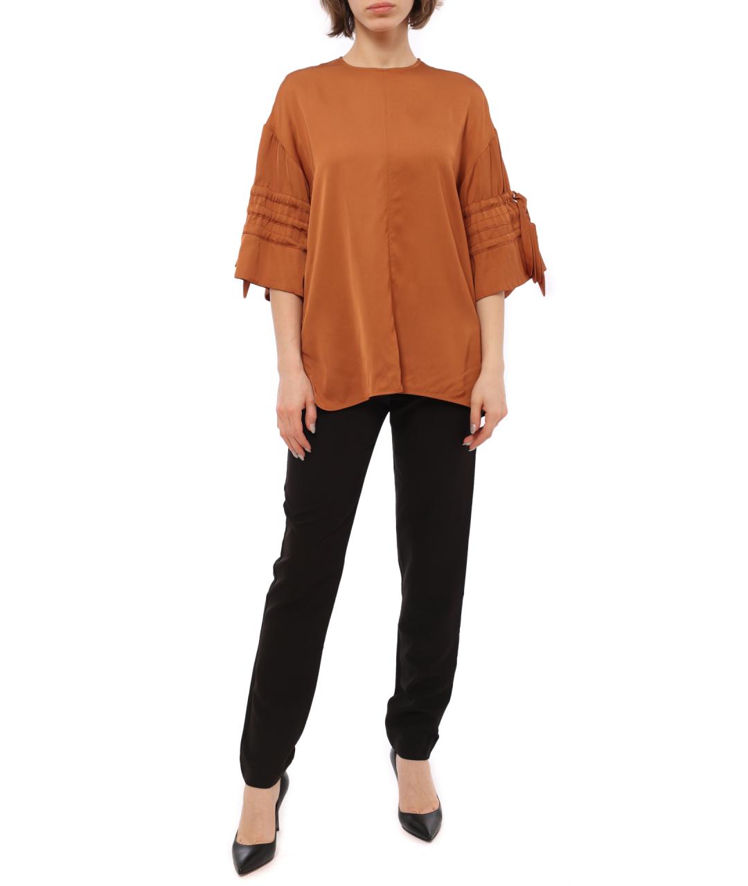 VICTORIA BECKHAM Оранжевая майка, фото 2