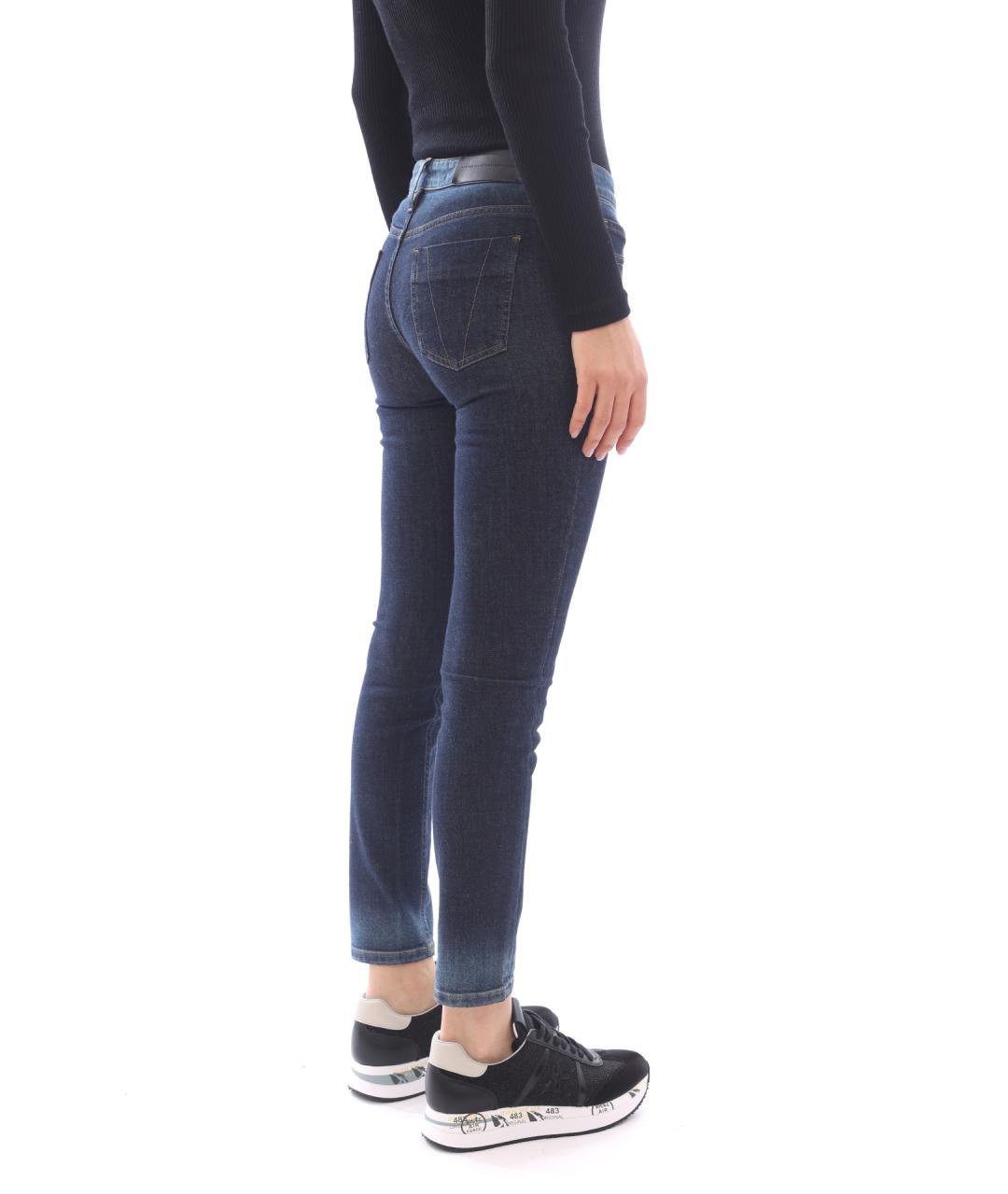 VICTORIA BECKHAM Синие прямые джинсы, фото 5