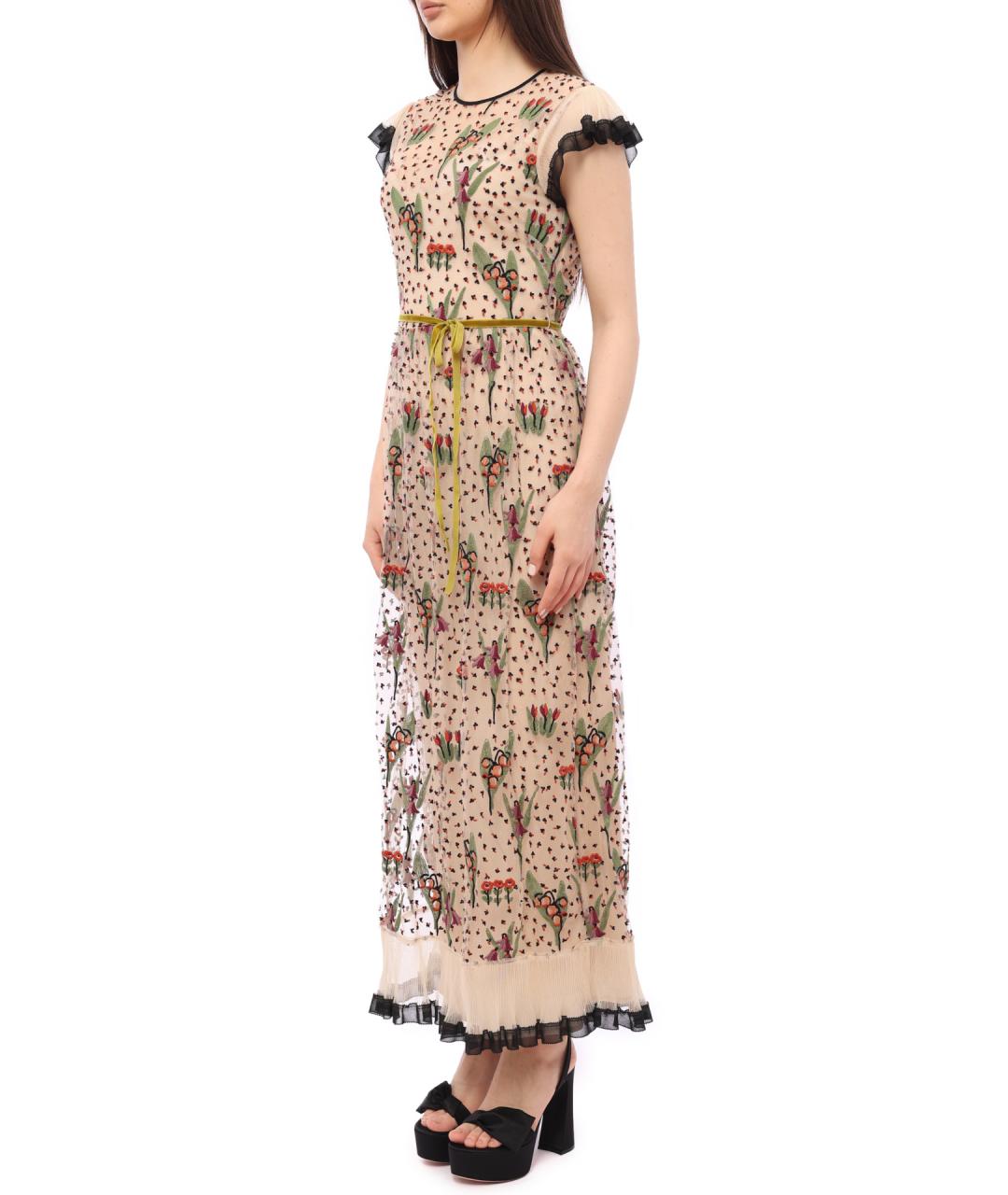 VALENTINO Мульти повседневное платье, фото 3