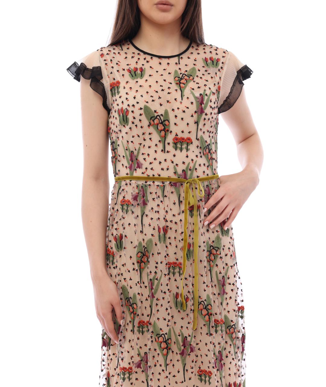 VALENTINO Мульти повседневное платье, фото 2