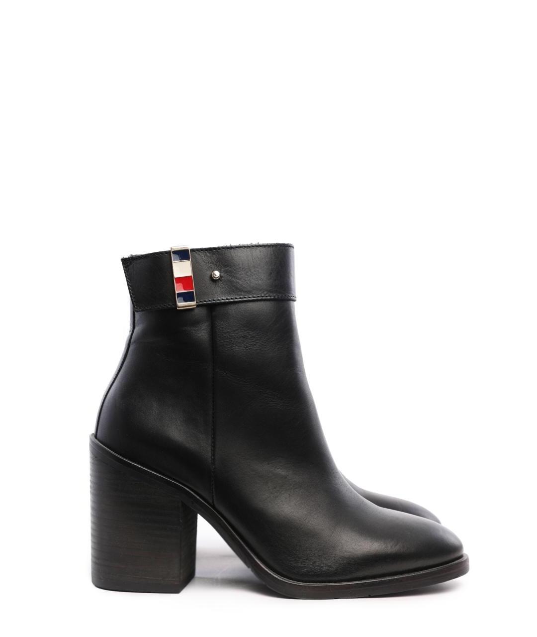 TOMMY HILFIGER Черные ботильоны, фото 1