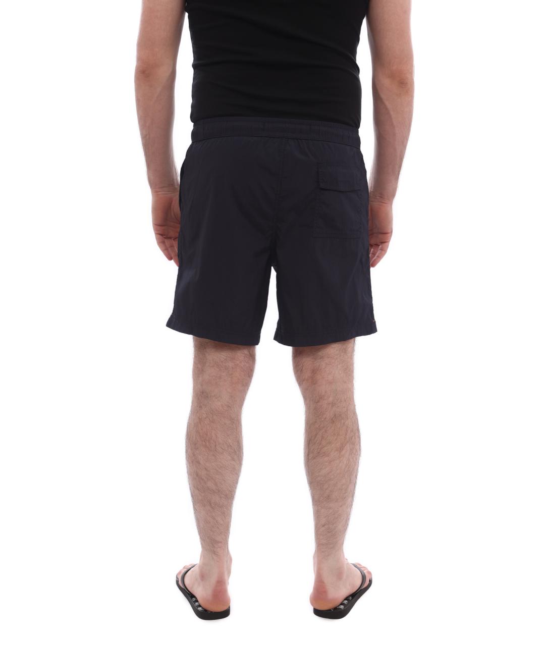 ZEGNA Темно-синие шорты, фото 6