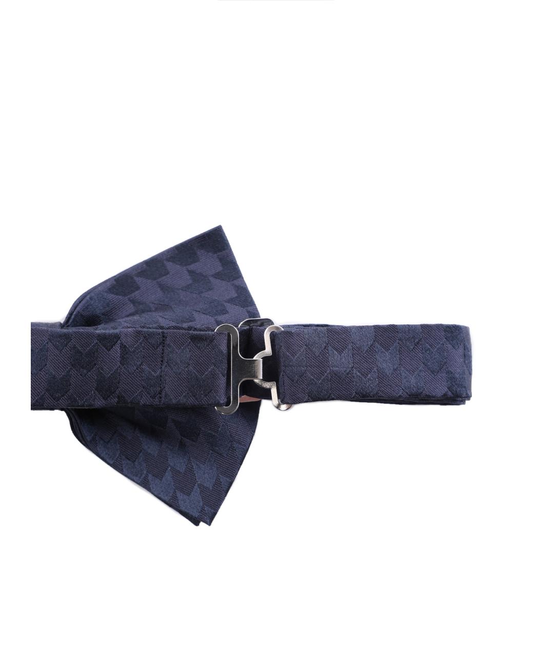 ARMANI COLLEZIONI Синий галстук, фото 3