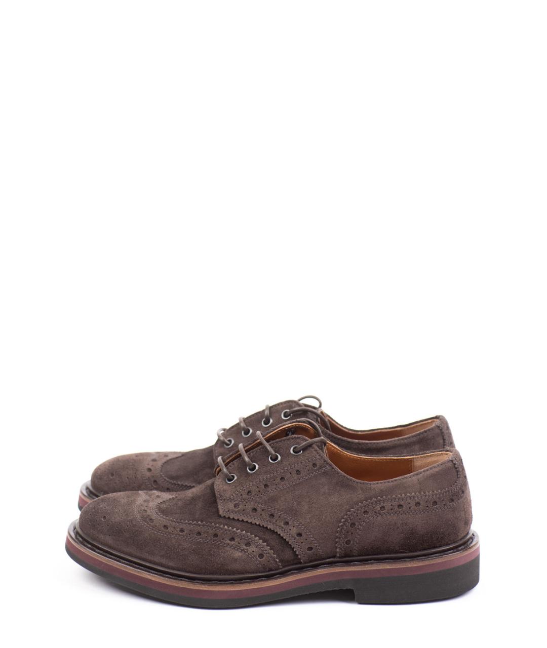 PREMIATA Коричневые замшевые туфли, фото 5