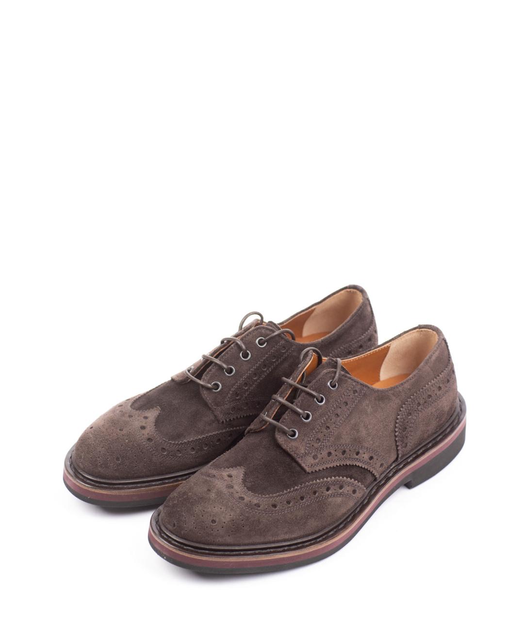 PREMIATA Коричневые замшевые туфли, фото 2