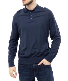 ZZEGNA Поло с длинным рукавом