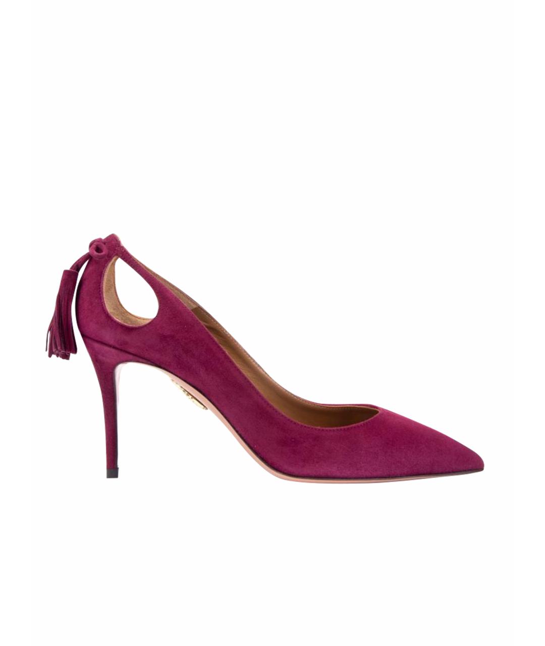 AQUAZZURA Замшевые туфли, фото 1