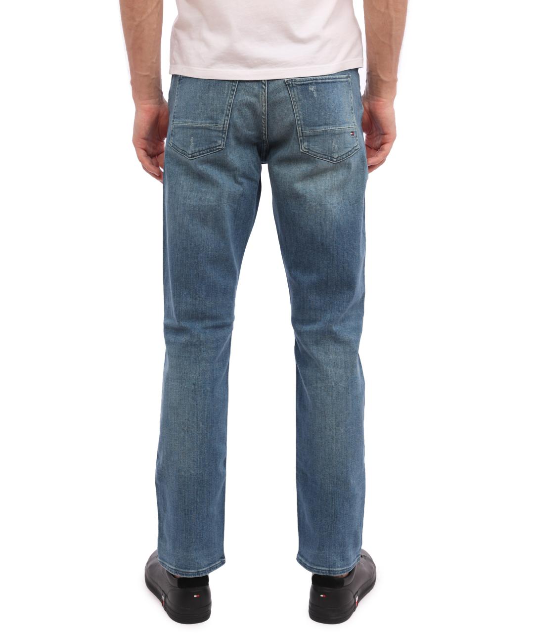 TOMMY HILFIGER Синие хлопковые джинсы скинни, фото 5