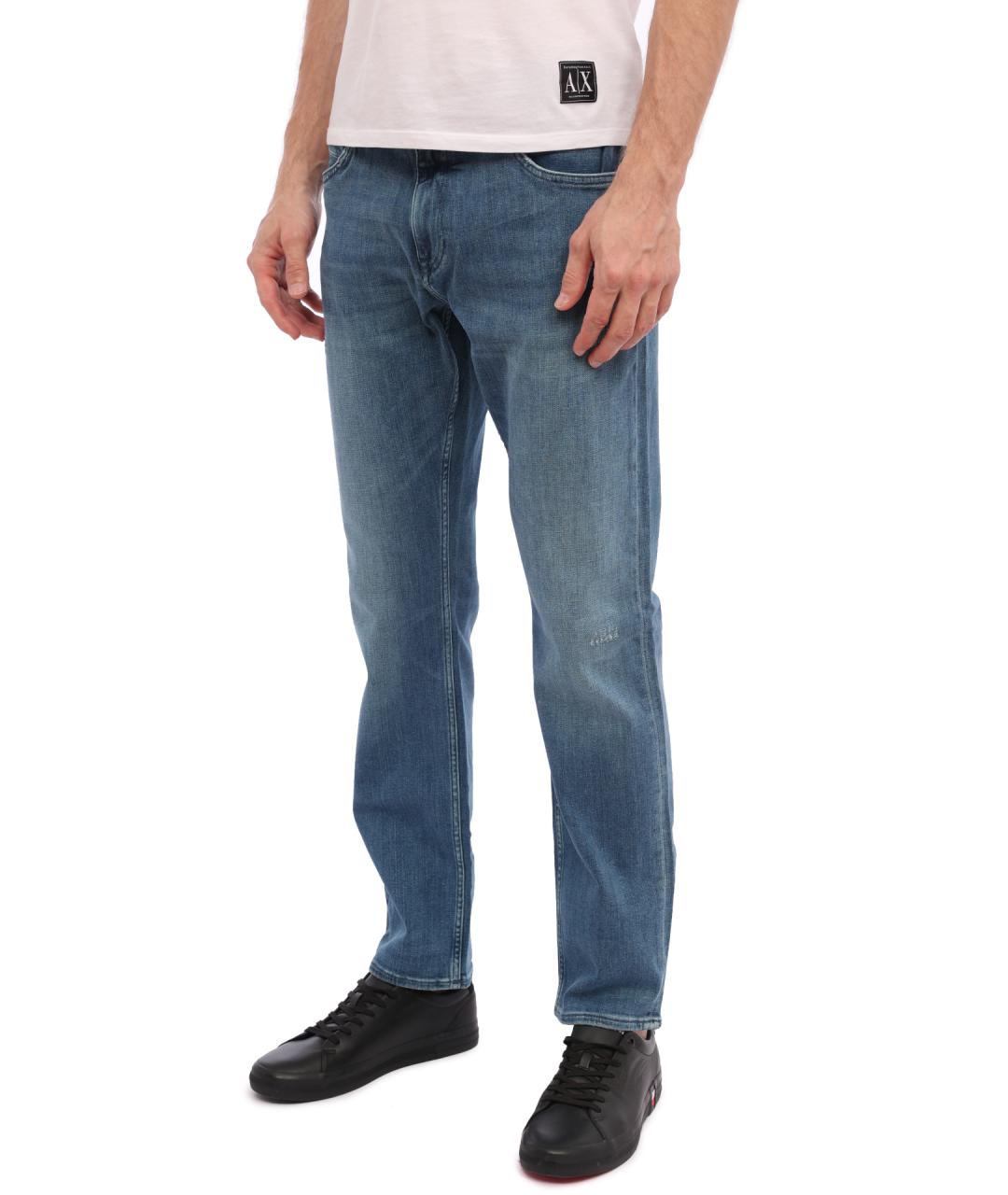 TOMMY HILFIGER Синие хлопковые джинсы скинни, фото 3