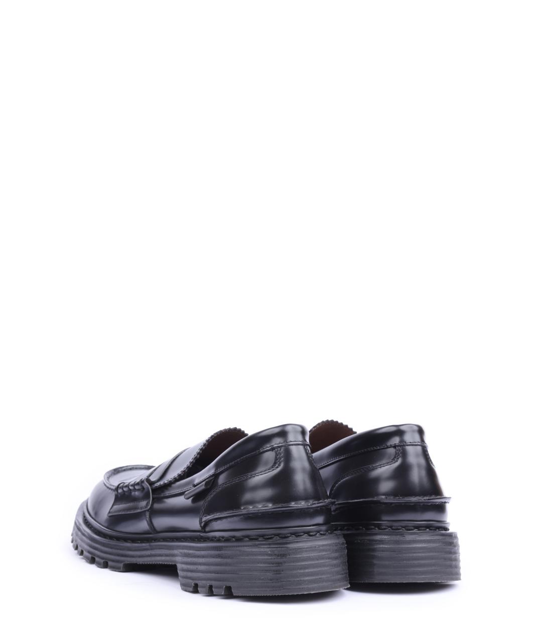 PREMIATA Черные кожаные лоферы, фото 3