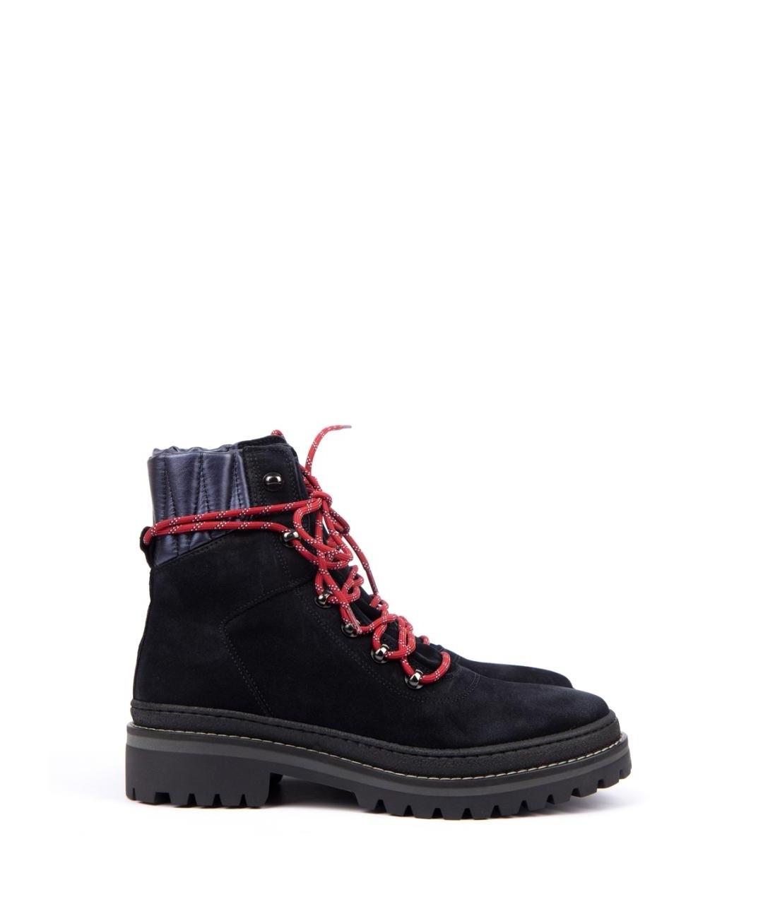 TOMMY HILFIGER Синие замшевые ботинки, фото 5