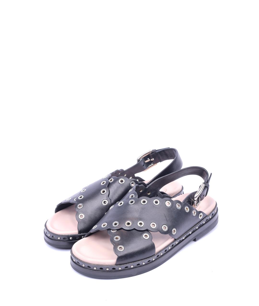 PREMIATA Синие кожаные сандалии, фото 2