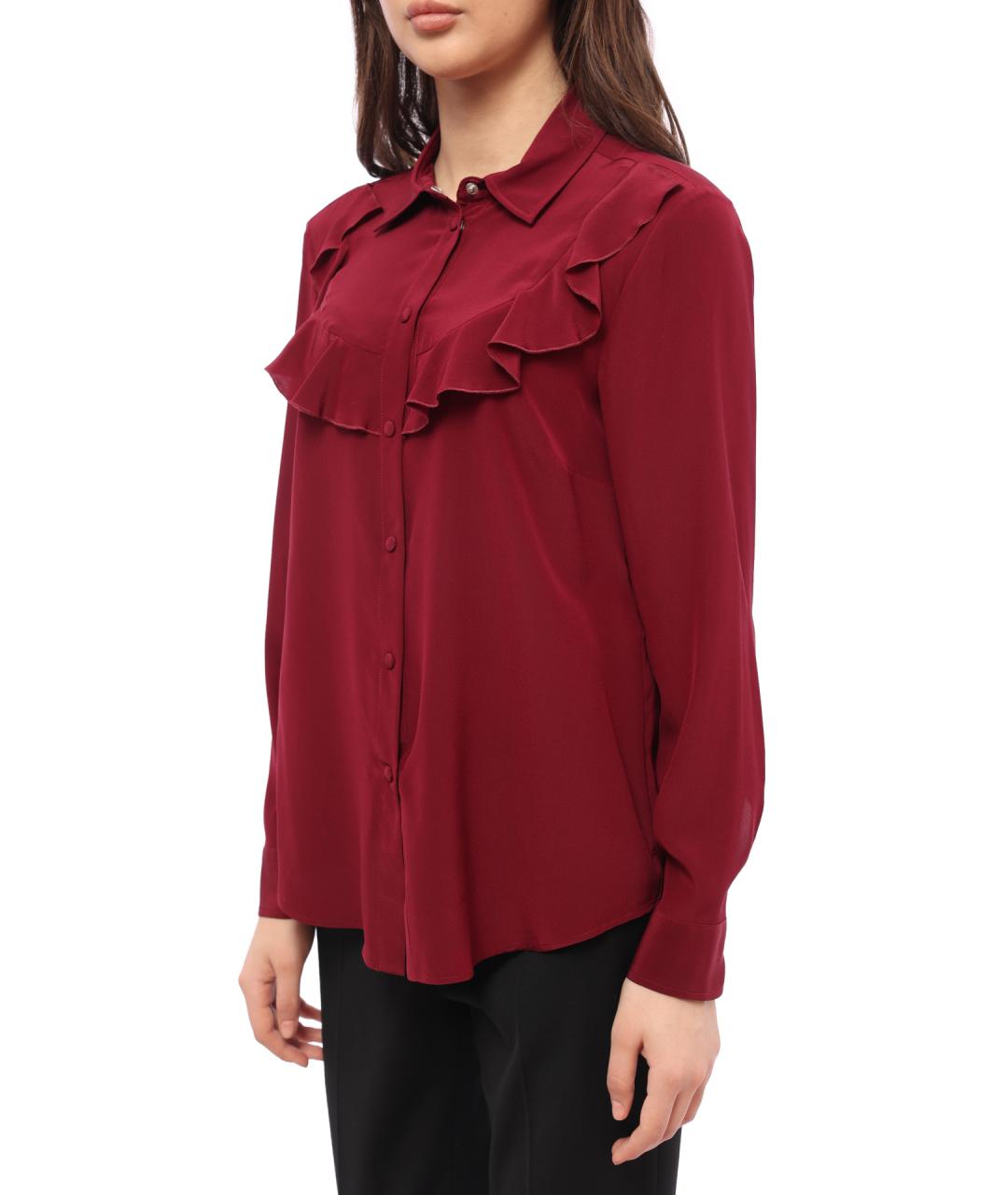 VALENTINO Бордовая блузы, фото 3