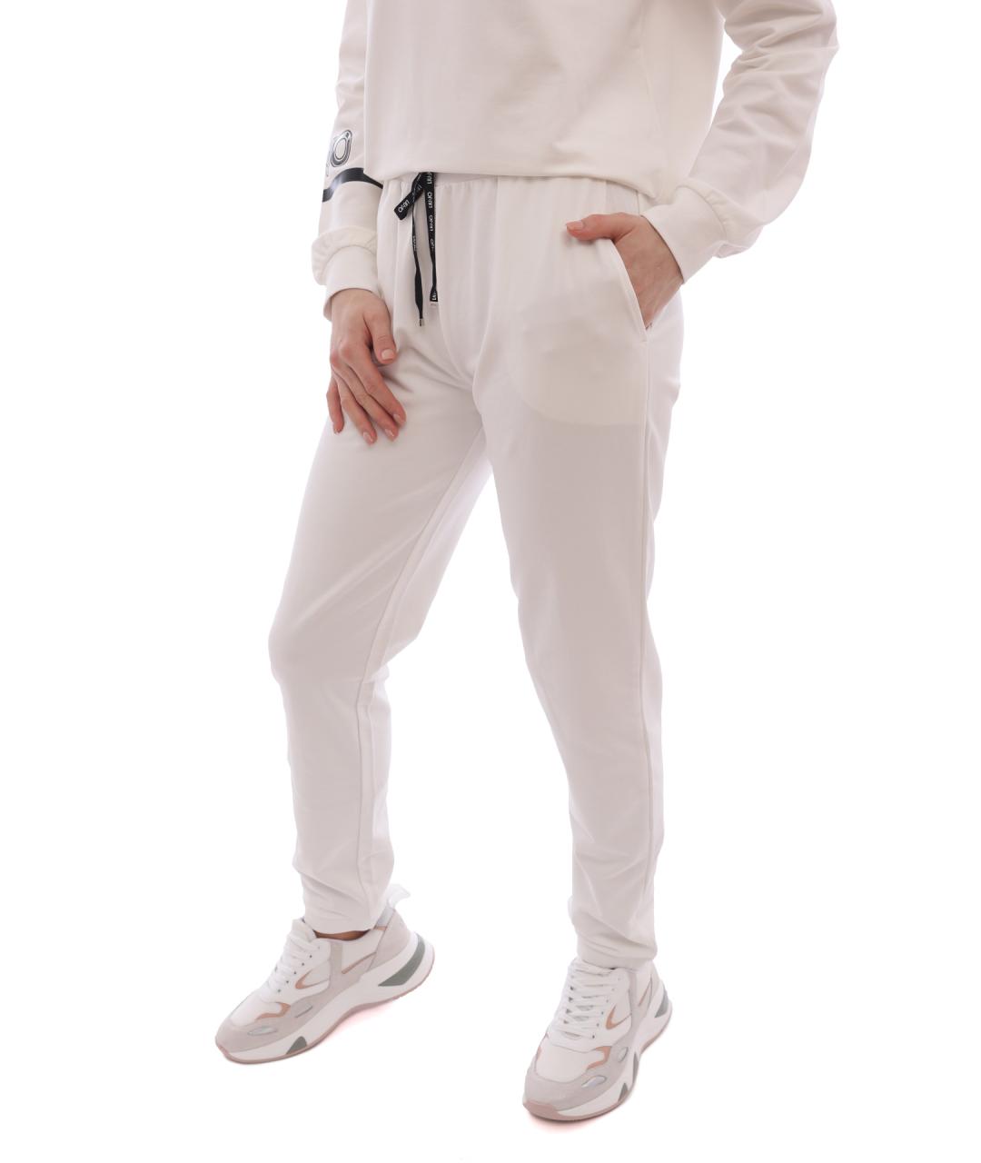 LIU JO Белые прямые брюки, фото 3