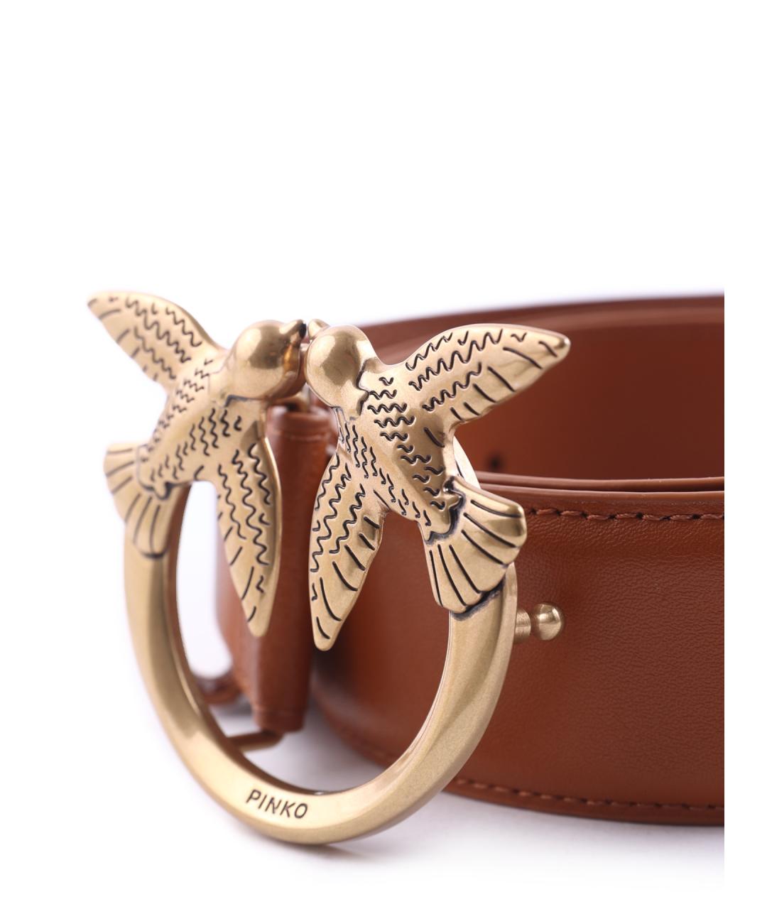 PINKO Коричневый ремень, фото 3