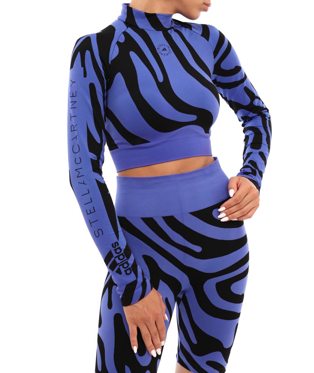 ADIDAS BY STELLA MCCARTNEY Синяя майка, фото 6