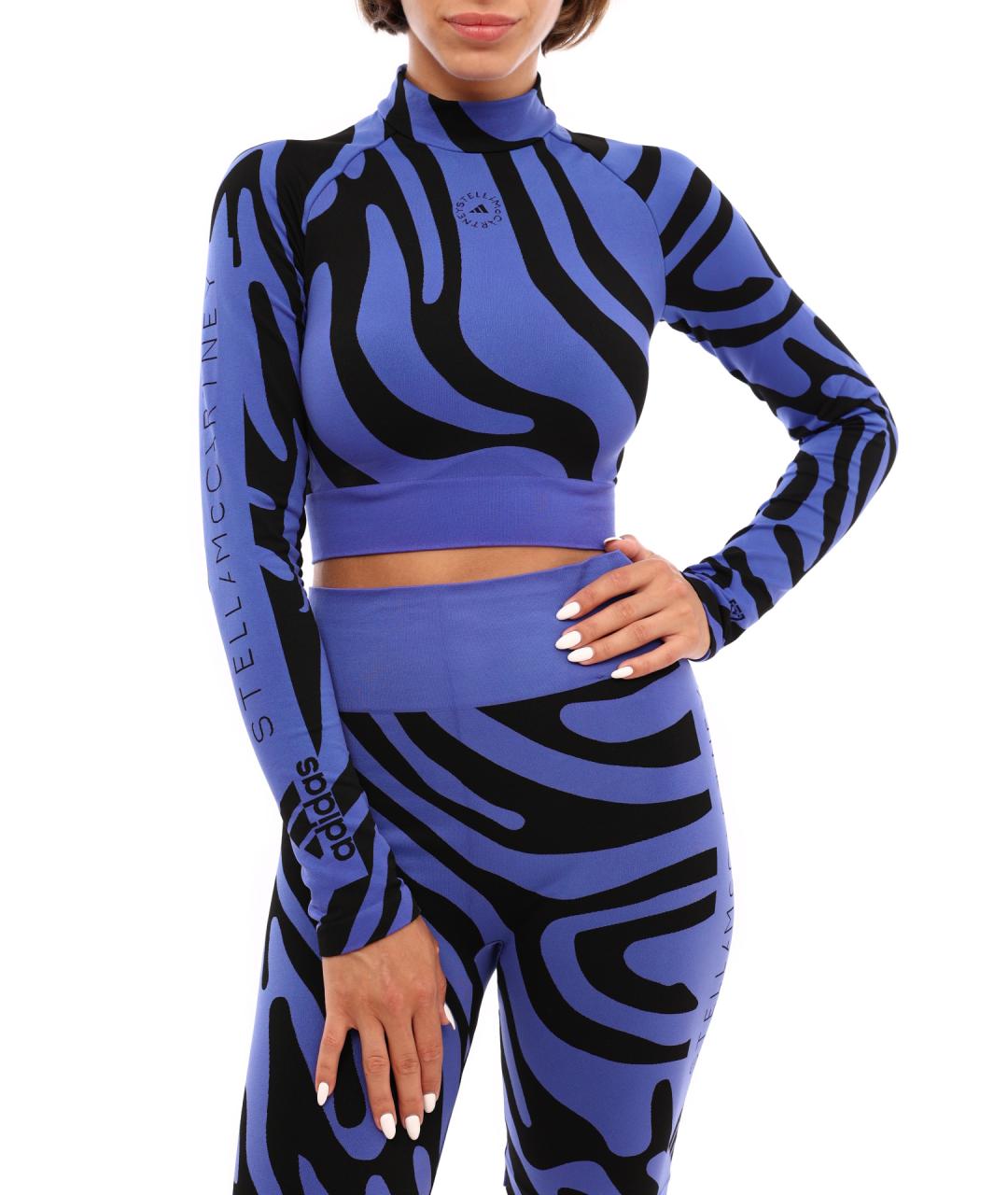 ADIDAS BY STELLA MCCARTNEY Синяя майка, фото 1