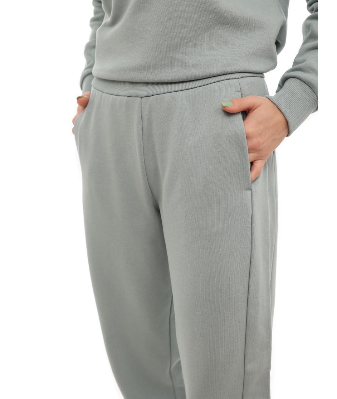 ARMANI EXCHANGE Голубые хлопковые спортивные брюки и шорты, фото 5