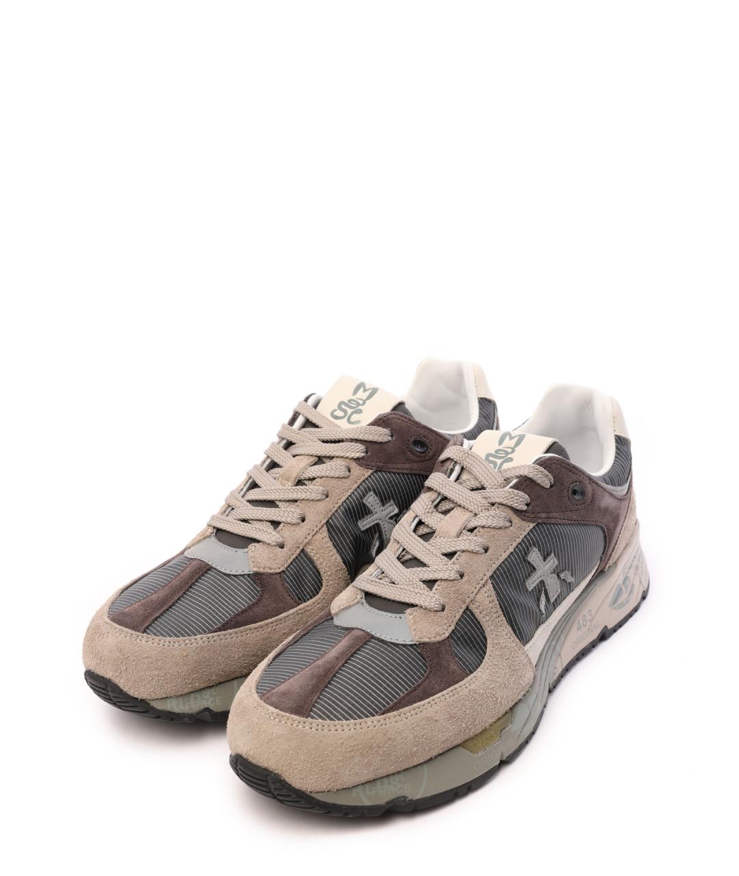 PREMIATA Мульти кожаные низкие кроссовки / кеды, фото 2