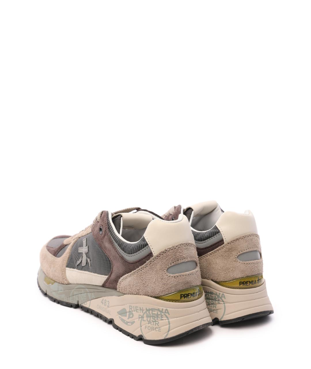 PREMIATA Мульти кожаные низкие кроссовки / кеды, фото 3