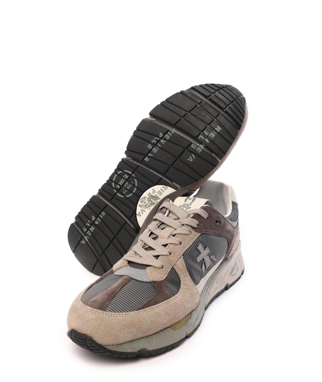 PREMIATA Мульти кожаные низкие кроссовки / кеды, фото 4