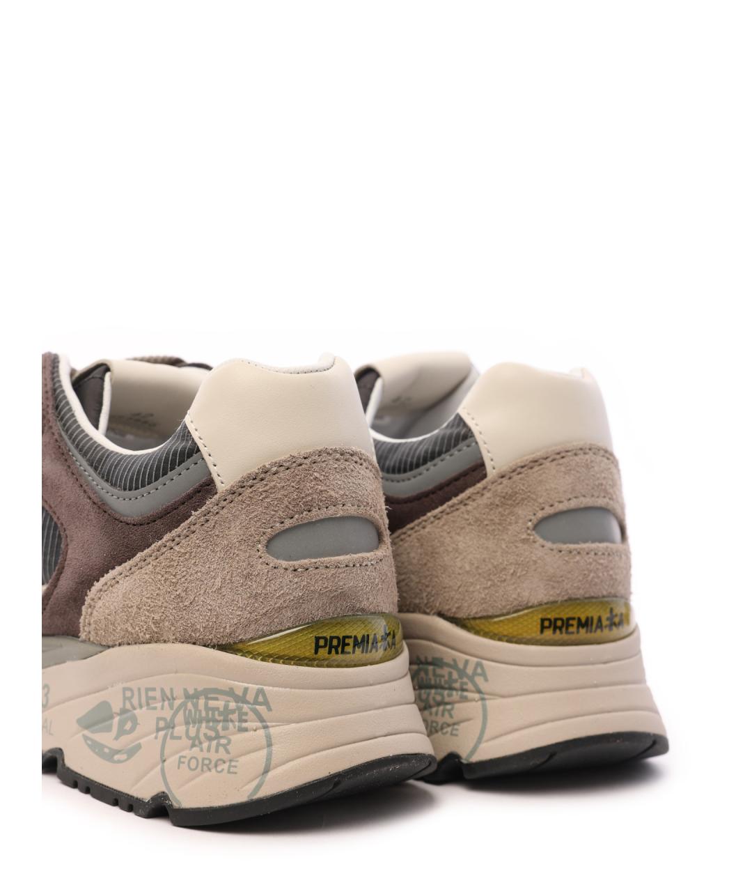 PREMIATA Мульти кожаные низкие кроссовки / кеды, фото 7