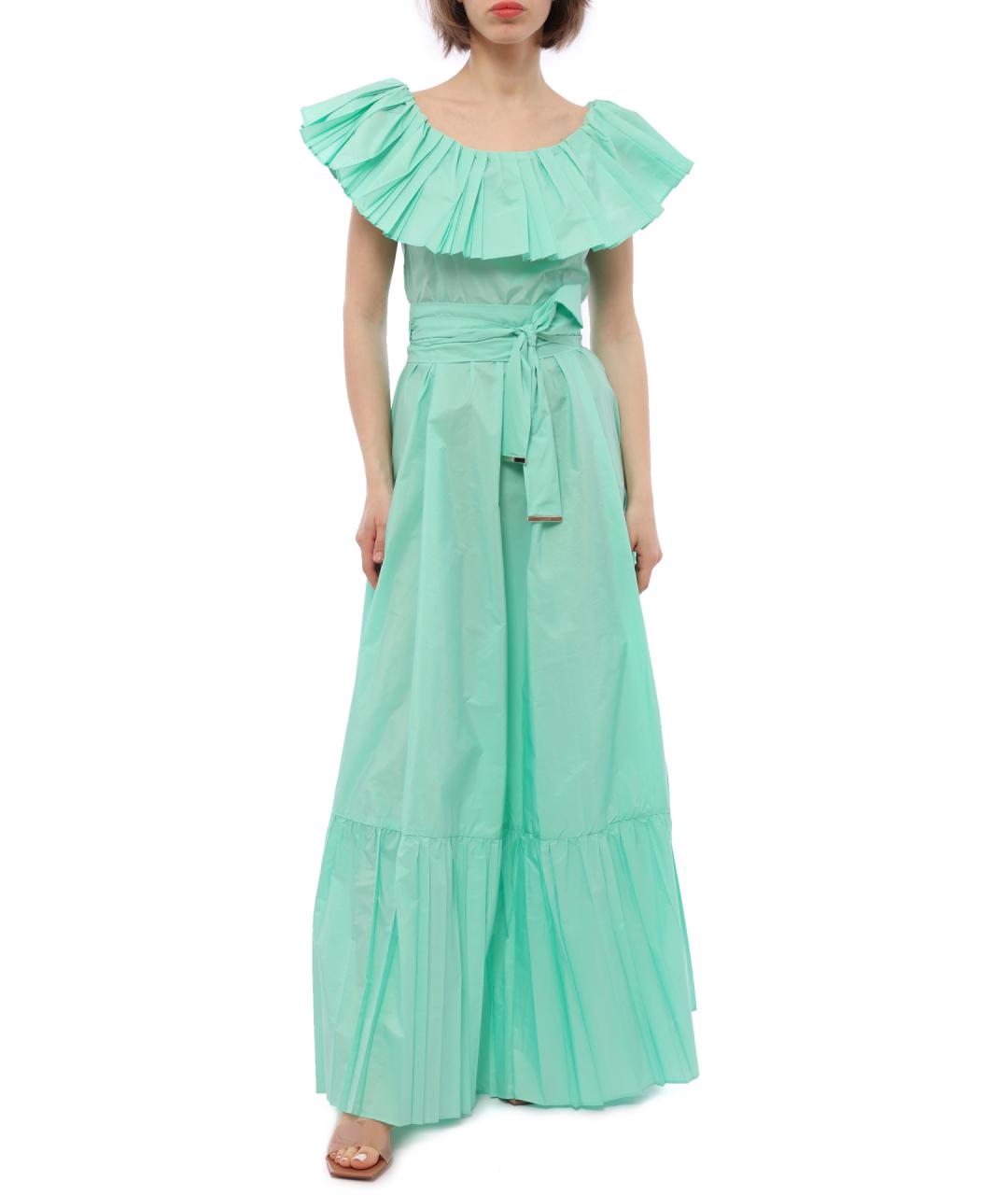 LIU JO Зеленые платье, фото 1