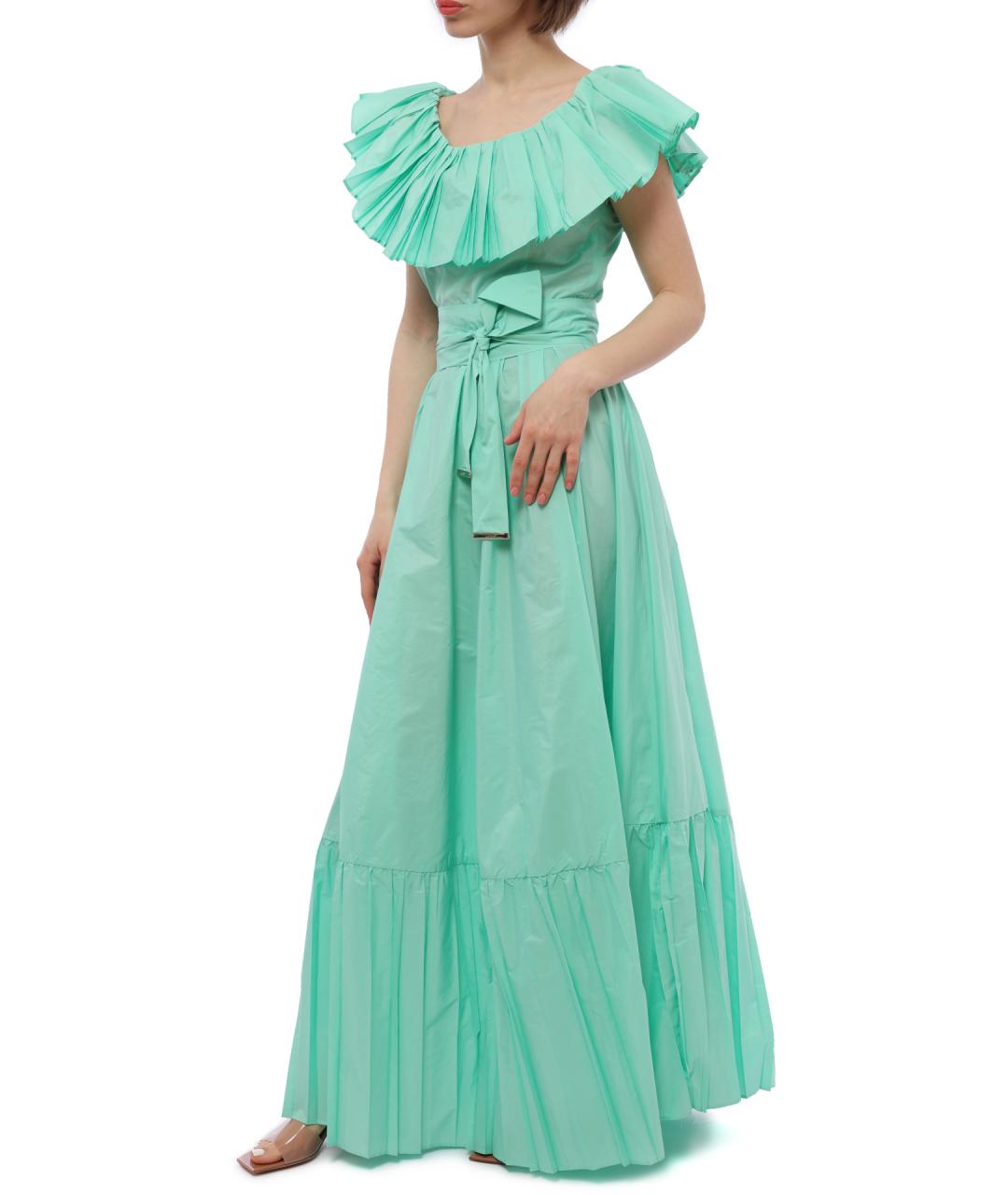 LIU JO Зеленые платье, фото 3