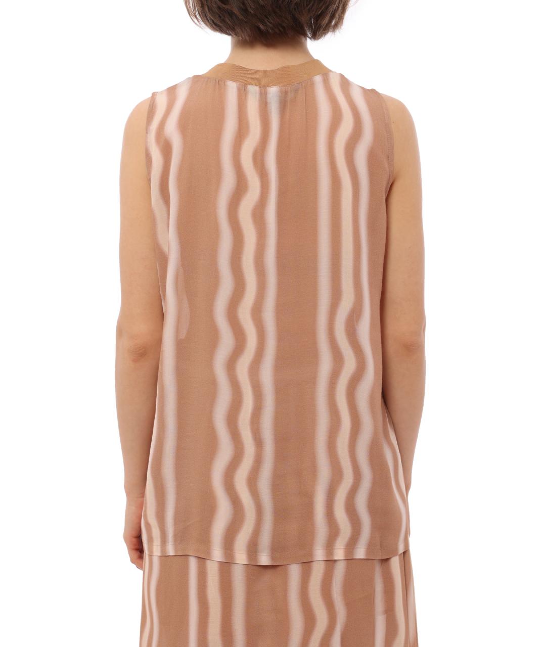 ARMANI EXCHANGE Бежевая майка, фото 5