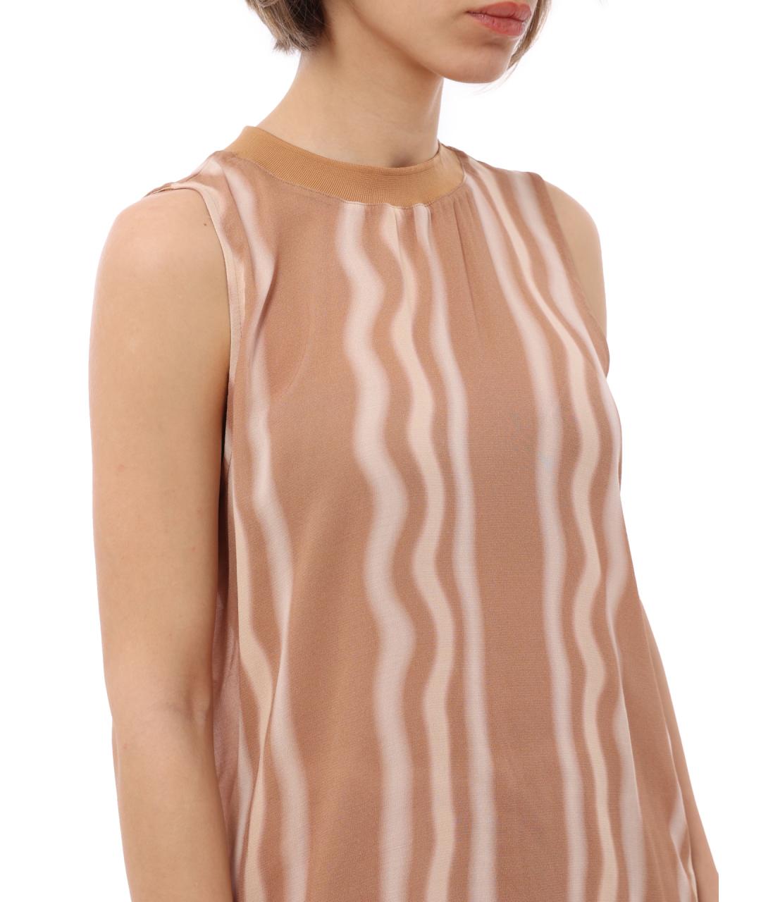 ARMANI EXCHANGE Бежевая майка, фото 6