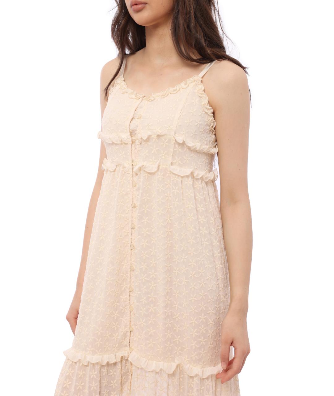 LIU JO Бежевое платье, фото 4