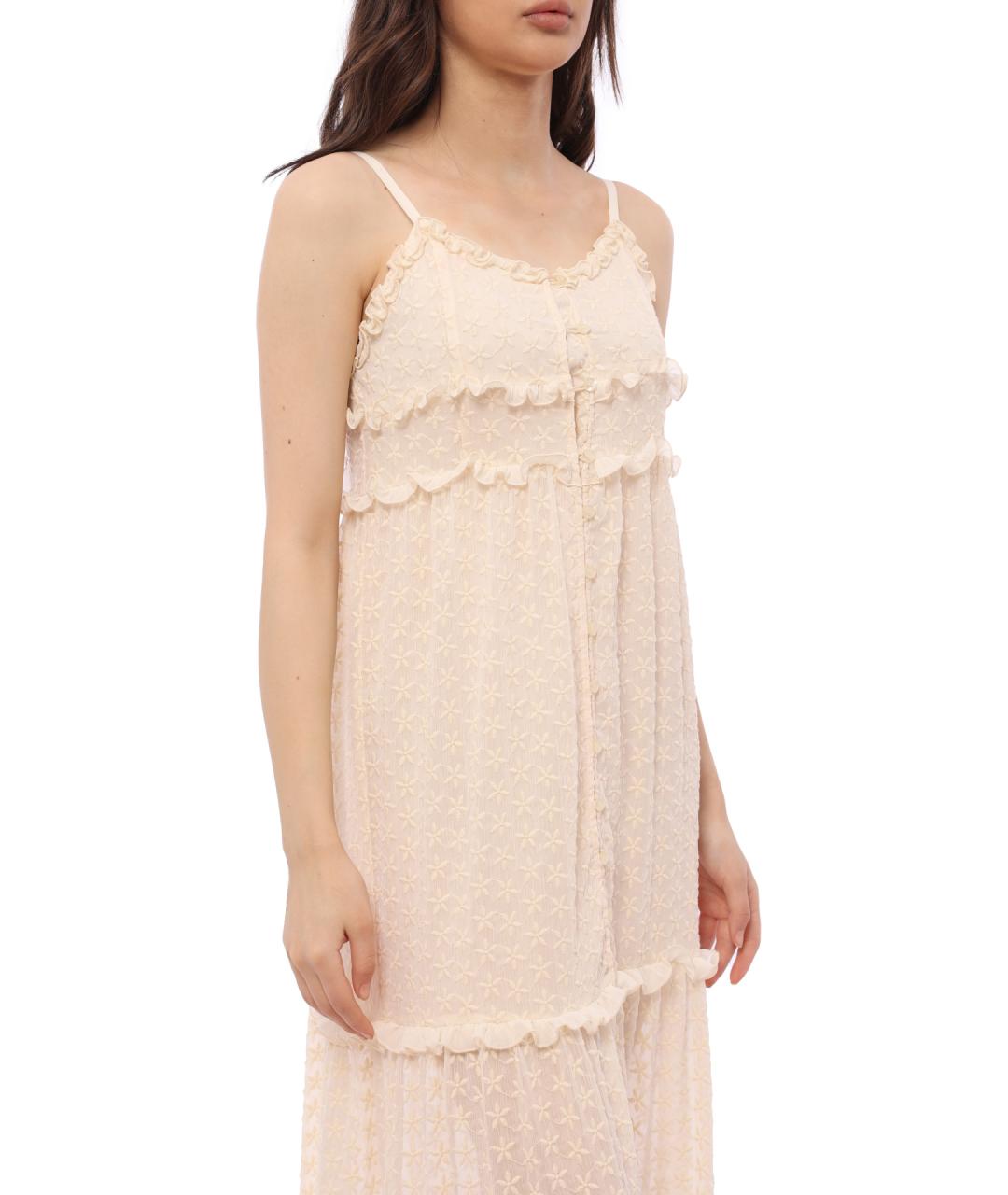 LIU JO Бежевое платье, фото 6