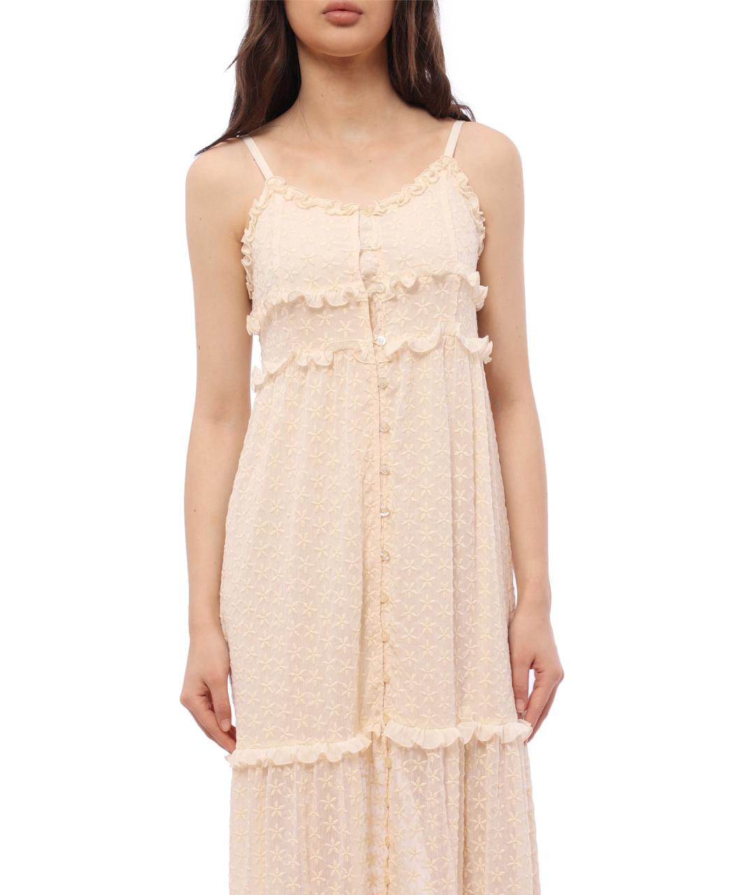 LIU JO Бежевое платье, фото 2