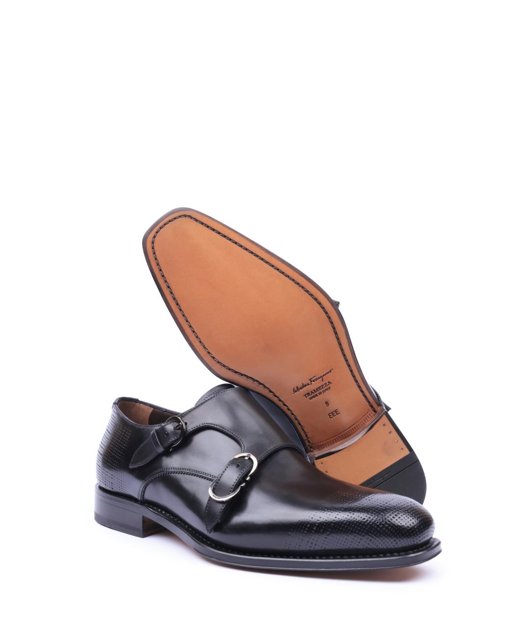 FERRAGAMO Кожаные туфли, фото 5